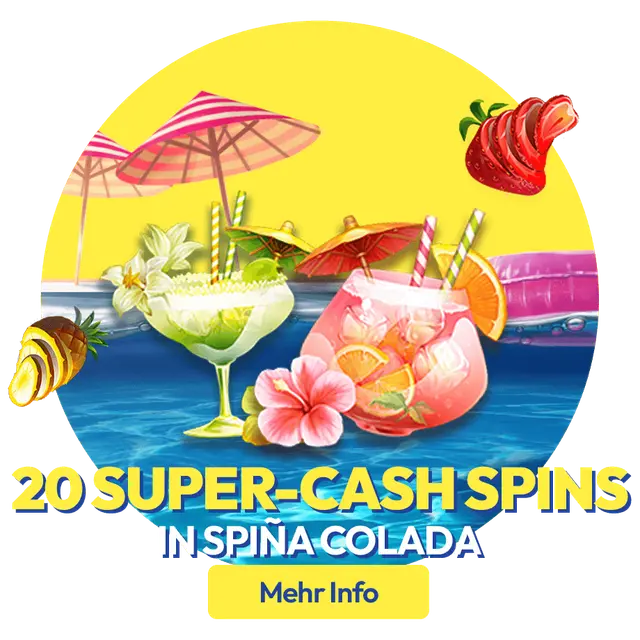 20 SUPER-CASH SPINS